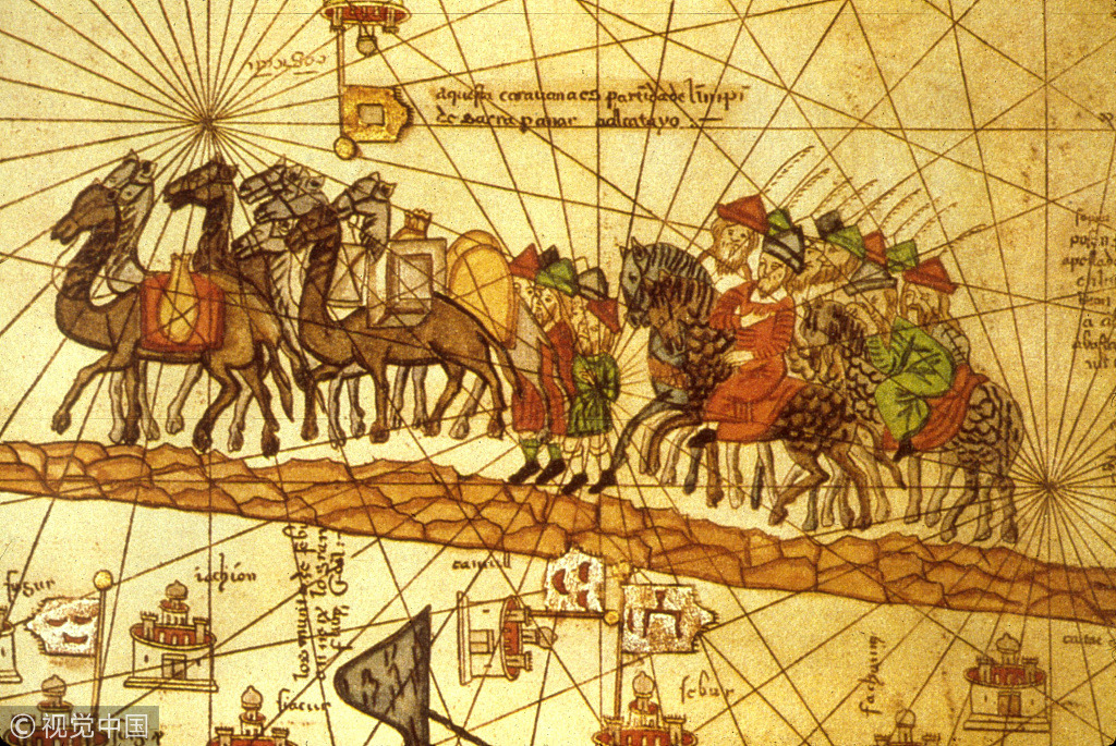 Story Map - the Silk Road (JavaScript)