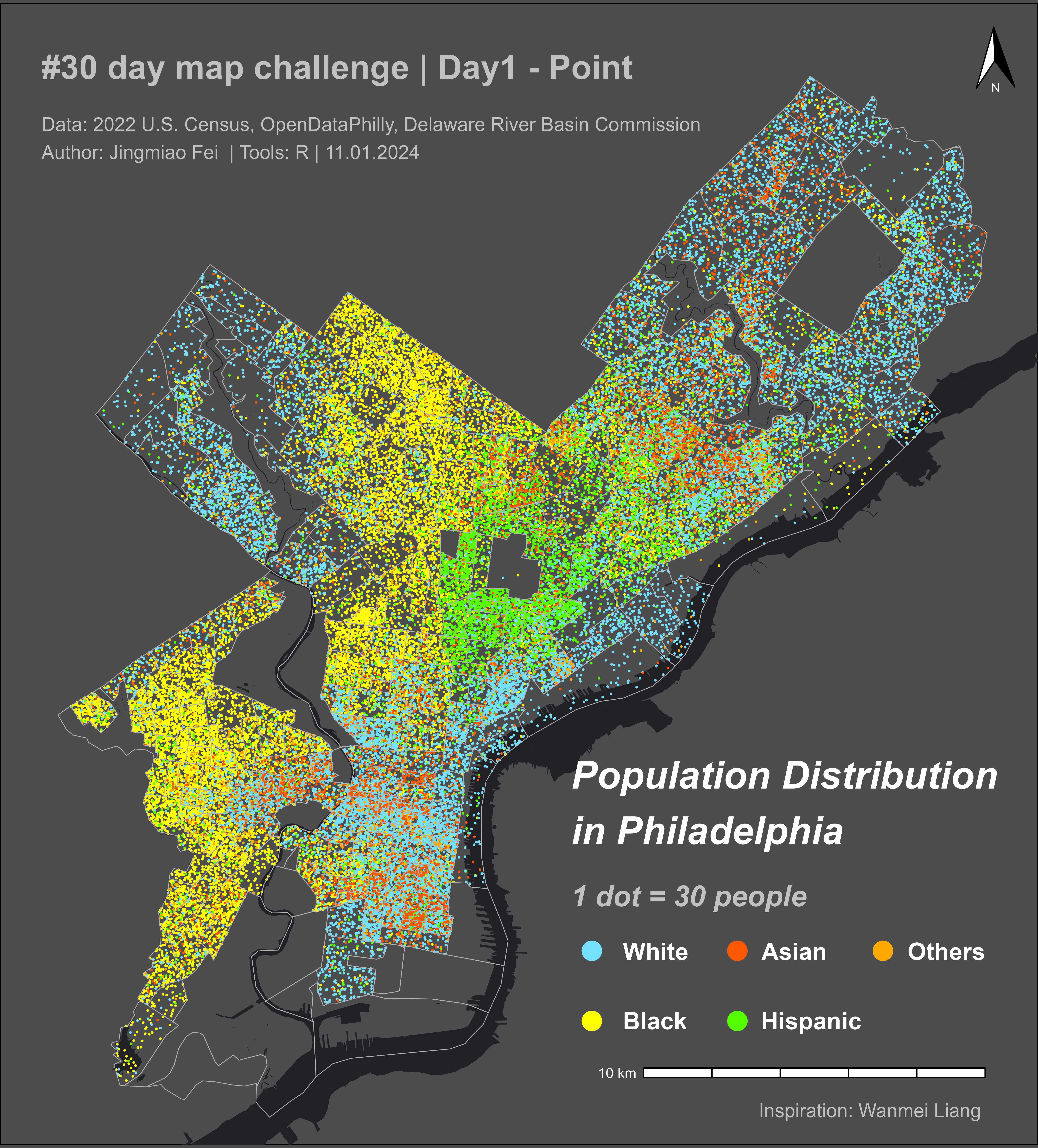 Population Distribution in Philadelphia